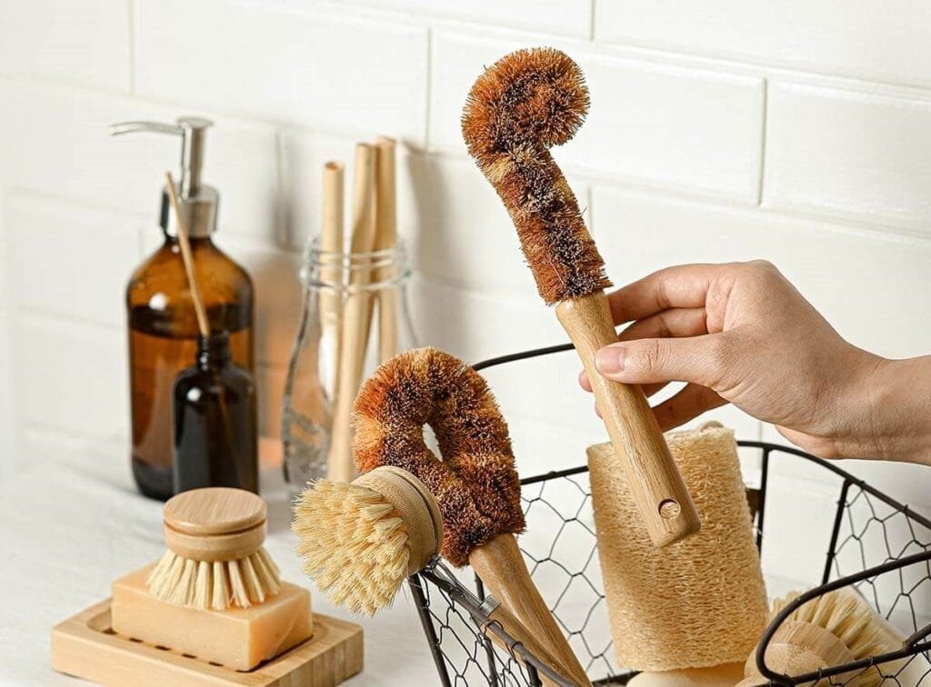 أفضل فرش لغسيل الأطباق الصديقة للبيئة